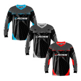 Kit 3 Camisas Motocross Trilha Velocross