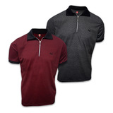 Kit 3 Camisas Polo