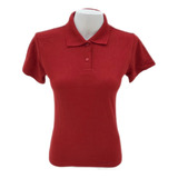 Kit 3 Camisas Polo Feminina Propria Para Uniforme Ou Casual 
