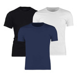 Kit 3 Camiseta Basica