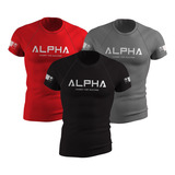 Kit 3 Camiseta Camisa Treino Academia Musculação Dry Fit