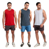 Kit 3 Camiseta De Basquete Regata Masculina Melhores Da Liga