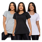 Kit 3 Camiseta Dryfit