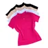 Kit 3 Camiseta Feminina T-shirt Gola Blusinha Básica Barata