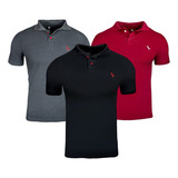 Kit 3 Camiseta Gola