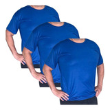 Kit 3 Camiseta Malha