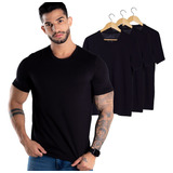 Kit 3 Camiseta Masculina