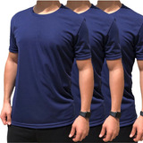 Kit 3 Camiseta Masculina Branca Lisa