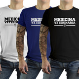 Kit 3 Camiseta Medicina
