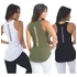 Kit 3 Camiseta Regata Blusa Academia Feminina Athletic