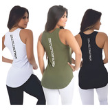 Kit 3 Camiseta Regata