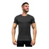 Kit 3 Camiseta Slim Fit Gola Redonda Careca Malha Fria Lycra