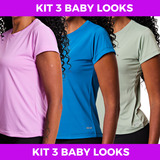Kit 3 Camisetas Baby