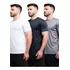 Kit 3 Camisetas Dryfit  Academia Exercícios Plus Size Treino