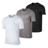 Kit 3 Camisetas Dryfit