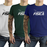 Kit 3 Camisetas Educacao