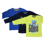 Kit 3 Camisetas Infantil