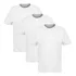 Kit 3 Camisetas Infantil Branca Básica Lisa Tam 0 Ao 16