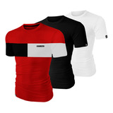 Kit 3 Camisetas Masculina