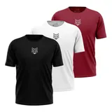 Kit 3 Camisetas Masculina