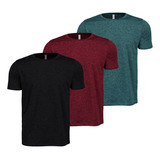 Kit 3 Camisetas Masculina Dry Fit Fitness Academia Plus Size