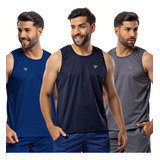 Kit 3 Camisetas Masculinas