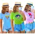 Kit 3 Camisetas Meninas Super Poderosa Docinho Lindinha Flor