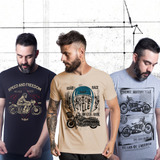 Kit 3 Camisetas Motos
