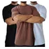 Kit 3 Camisetas Oversized Para Academia E Dia A Dia Algodão