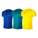 Kit 3 Camisetas Penalty Clássica Esporte