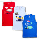 Kit 3 Camisetas Regata