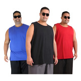 Kit 3 Camisetas Regata