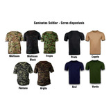 Kit 3 Camisetas Soldier