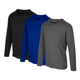 Kit 3 Camisetas Uv Com Proteção Solar Fps 50