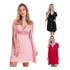 Kit 3 Camisolas Amamentação Gestante + 3 Robes Hobby Roupão
