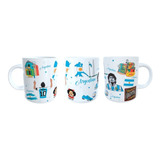 Kit 3 Caneca Porcelana