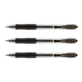 Kit 3 Caneta Esferográfica Gel Pilot G2 0 7 Mm Escolha A Cor
