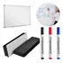 Kit 3 Canetas Marcador   Apagador De Lousa Quadro Branco Cor Colorido