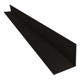 Kit 3 Cantoneira L Pvc Protetor Canto Parede Barra 3 Metros Cor Preto