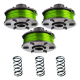 Kit 3 Carretel 3 Mola Tramontina Aparador Grama Roçadeira