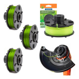 Kit 3 Carretel Roçadeira Aparador Grama Fio Nylon Tramontina