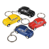 Kit 3 Carrinho Miniatura Chaveiro Fusca 1967 Metal 1 64