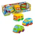 Kit 3 Carrinhos Coloridos De Brinquedo Car Toons
