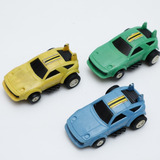 Kit 3 Carrinhos Fugh En Fricção Funcionando Antigo Anos 80