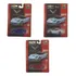 Kit 3 Carrinhos Miniatura Corvette 2017 Chevrolet Metal