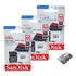 Kit 3 Cartão De Memória Sd 64gb 10 Sandisk Micro Xc Original