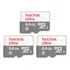 Kit 3 Cartão Memória Micro Sd Sandisk 64gb Classe 10 Ultra