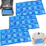 Kit 3 Cartelas De Gelo Artificial Gel Ecológico Reutilizável