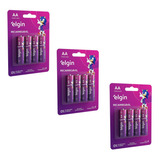 Kit 3 Cartelas Pilha
