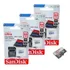Kit 3 Cartões Sandisk Ultra 64gb Sdxc Uhs-i Original Lacrado
